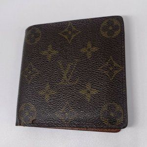 Louis Vuitton Monogram Canvas Leather Bifold Wallet